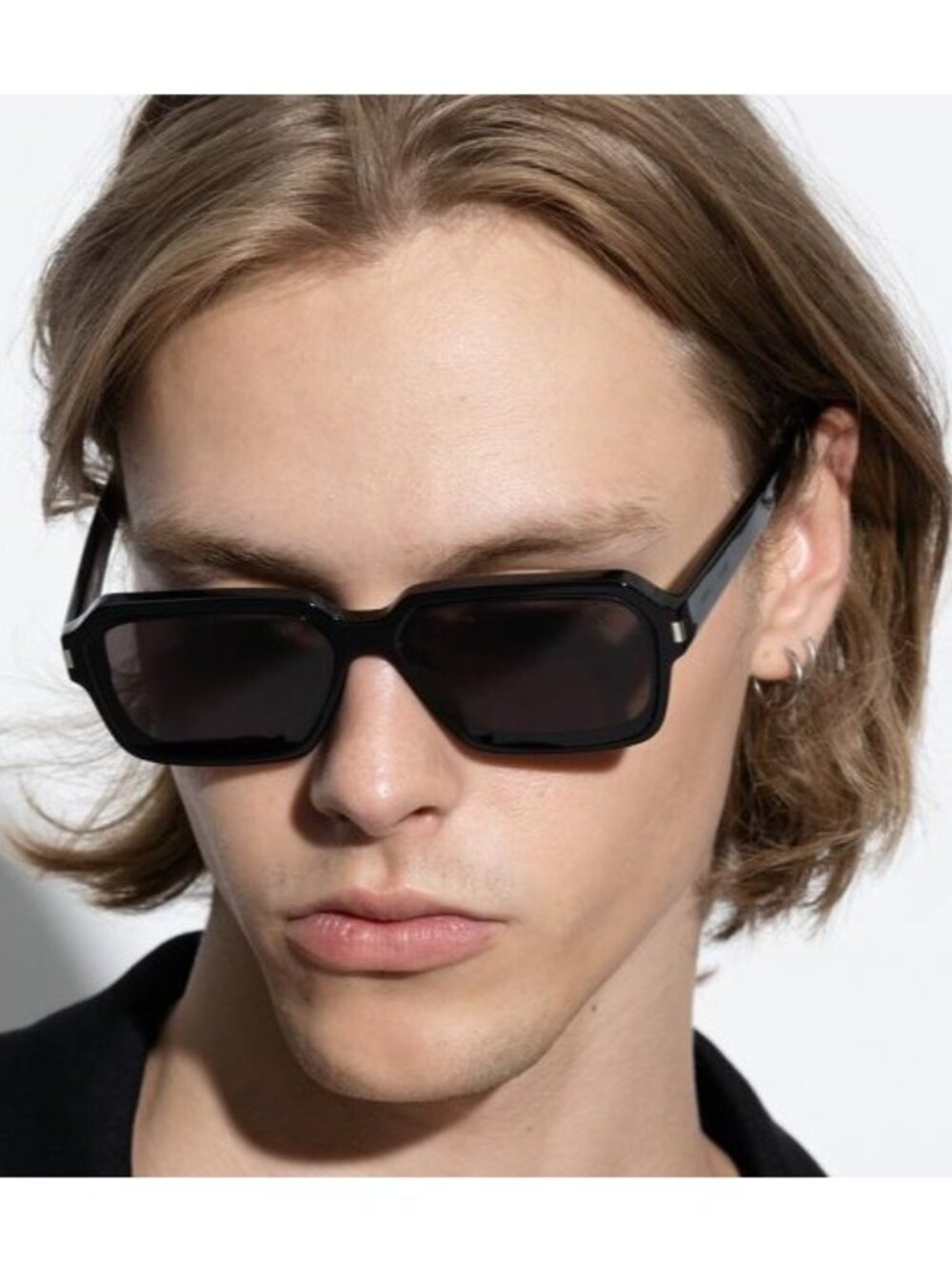 NEW SAINT LAURENT SUNGLASSES SL611 001 BLACK UNISEX EYEWEAR